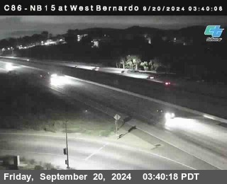 NB 15 at West Bernardo Dr./ Pomerdo