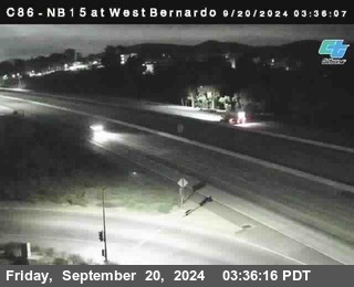 NB 15 at West Bernardo Dr./ Pomerdo