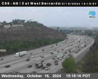 NB 15 at West Bernardo Dr./ Pomerdo