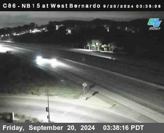 NB 15 at West Bernardo Dr./ Pomerdo