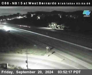 NB 15 at West Bernardo Dr./ Pomerdo