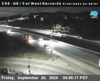 NB 15 at West Bernardo Dr./ Pomerdo