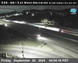 NB 15 at West Bernardo Dr./ Pomerdo