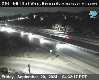 NB 15 at West Bernardo Dr./ Pomerdo