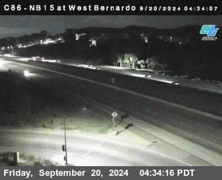 NB 15 at West Bernardo Dr./ Pomerdo