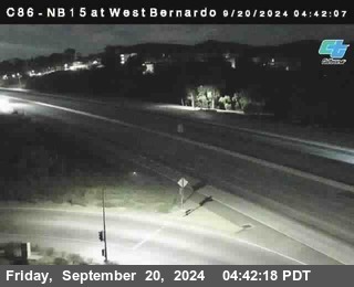 NB 15 at West Bernardo Dr./ Pomerdo