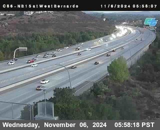 NB 15 at West Bernardo Dr./ Pomerdo