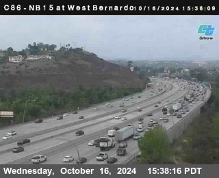 NB 15 at West Bernardo Dr./ Pomerdo