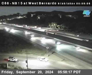 NB 15 at West Bernardo Dr./ Pomerdo