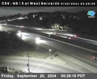 NB 15 at West Bernardo Dr./ Pomerdo