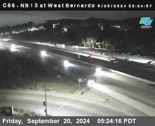 NB 15 at West Bernardo Dr./ Pomerdo