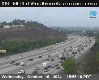 NB 15 at West Bernardo Dr./ Pomerdo