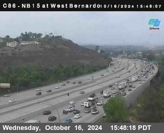 NB 15 at West Bernardo Dr./ Pomerdo