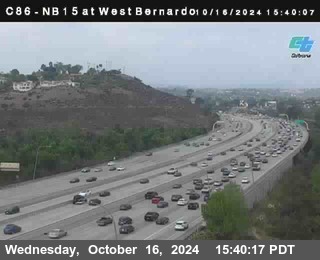 NB 15 at West Bernardo Dr./ Pomerdo