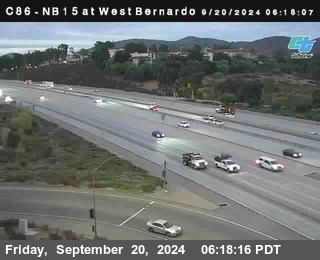 NB 15 at West Bernardo Dr./ Pomerdo