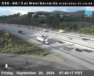 NB 15 at West Bernardo Dr./ Pomerdo