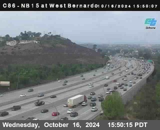 NB 15 at West Bernardo Dr./ Pomerdo