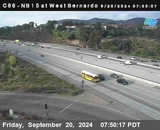 NB 15 at West Bernardo Dr./ Pomerdo