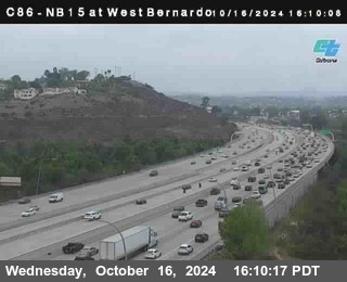 NB 15 at West Bernardo Dr./ Pomerdo