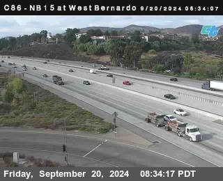 NB 15 at West Bernardo Dr./ Pomerdo