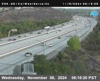 NB 15 at West Bernardo Dr./ Pomerdo