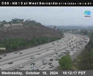 NB 15 at West Bernardo Dr./ Pomerdo