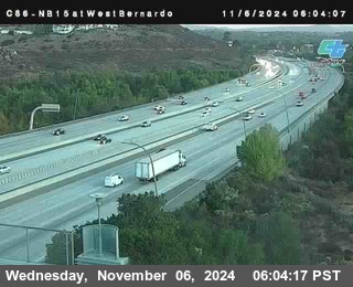 NB 15 at West Bernardo Dr./ Pomerdo