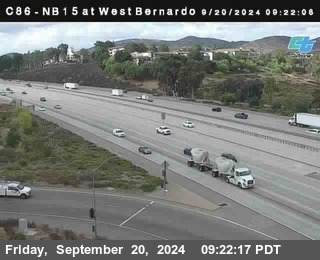 NB 15 at West Bernardo Dr./ Pomerdo