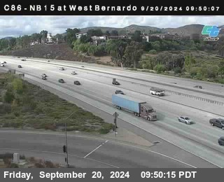 NB 15 at West Bernardo Dr./ Pomerdo