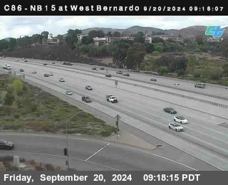 NB 15 at West Bernardo Dr./ Pomerdo