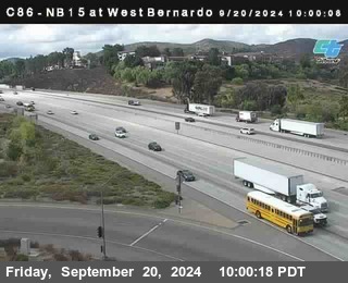 NB 15 at West Bernardo Dr./ Pomerdo