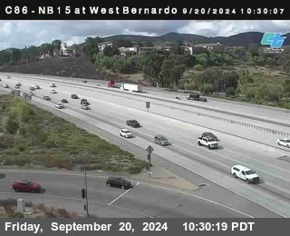 NB 15 at West Bernardo Dr./ Pomerdo