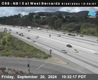 NB 15 at West Bernardo Dr./ Pomerdo