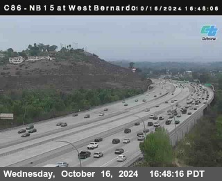 NB 15 at West Bernardo Dr./ Pomerdo