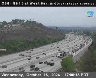 NB 15 at West Bernardo Dr./ Pomerdo