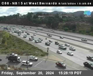 NB 15 at West Bernardo Dr./ Pomerdo