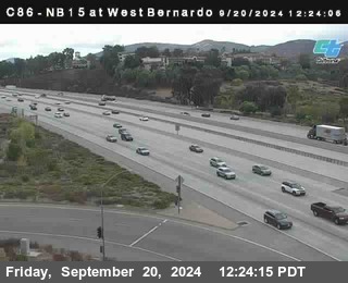 NB 15 at West Bernardo Dr./ Pomerdo