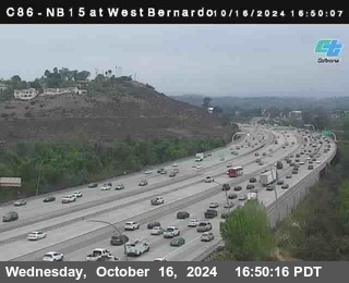 NB 15 at West Bernardo Dr./ Pomerdo