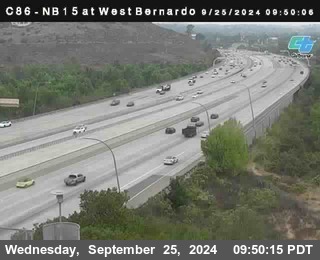 NB 15 at West Bernardo Dr./ Pomerdo