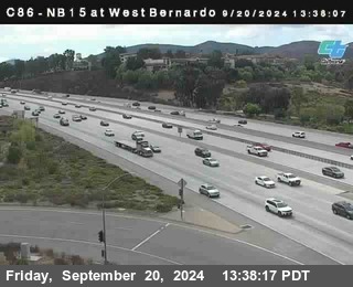 NB 15 at West Bernardo Dr./ Pomerdo