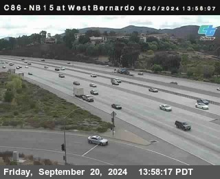 NB 15 at West Bernardo Dr./ Pomerdo