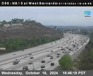 NB 15 at West Bernardo Dr./ Pomerdo