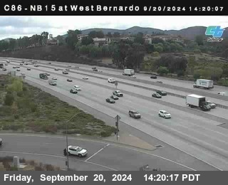 NB 15 at West Bernardo Dr./ Pomerdo