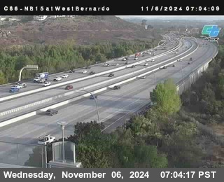 NB 15 at West Bernardo Dr./ Pomerdo