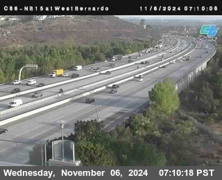 NB 15 at West Bernardo Dr./ Pomerdo