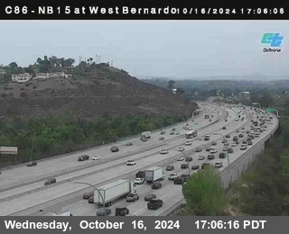 NB 15 at West Bernardo Dr./ Pomerdo