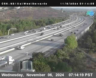 NB 15 at West Bernardo Dr./ Pomerdo