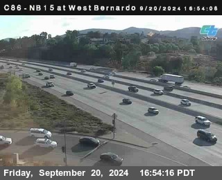 NB 15 at West Bernardo Dr./ Pomerdo