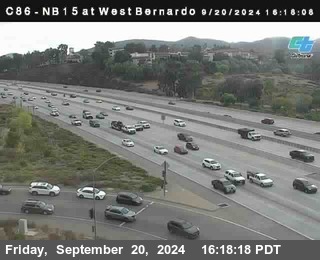 NB 15 at West Bernardo Dr./ Pomerdo