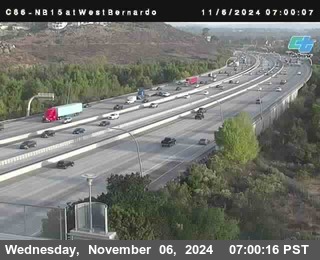 NB 15 at West Bernardo Dr./ Pomerdo